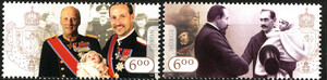 Norwegia Mi.1556-1557 czyste** znaczki
