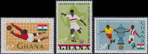 Ghana Mi.0243-245 czyste**