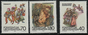 Liechtenstein 0818-820 czyste**