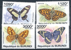 Burundi Mi.2118-2121 czyste**