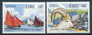 Irlandia Mi.1068-1069 czyste** Europa Cept