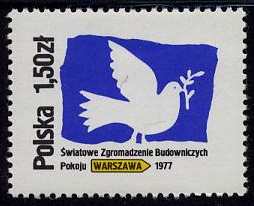 2356 czysty** Światowe Zgromadzenie Budowniczych Pokoju w Warszawie