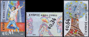Cypr Mi.1350-1352 czyste** 