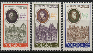 znaczki pocztowe 1867-1869 czyste** Życie i działalność Mikołaja Kopernika