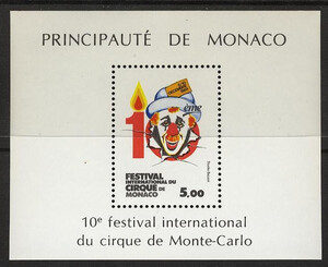 Monaco Mi.1671 Blok 27 czyste**