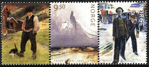 Norwegia Mi.1493-1495 czyste** znaczki