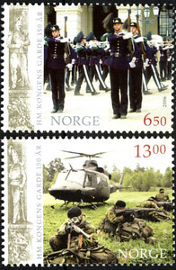 Norwegia Mi.1591-1592 czyste** znaczki