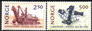 Norwegia Mi.0936-937 czyste** znaczki