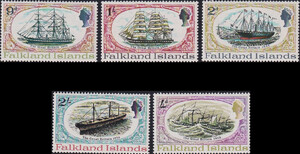 Falkland Islands Mi.0187-191 czyste**