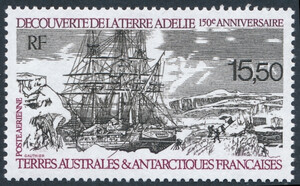 French Antarctic Territory Mi.0267 czyste**