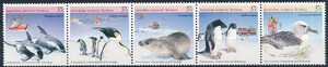 Australia Terytorium Antarktyda Mi.079-83 pasek czyste**