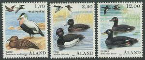 Aland Mi.0020-22 czyste** znaczki pocztowe ptaki