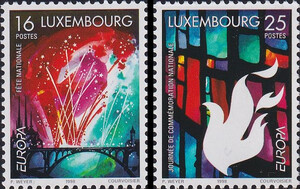 Luksemburg Mi.1451-1452