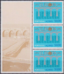 Portugalia Madeira Mi.0118 znaczki z bloku 5 czyste** Europa Cept 