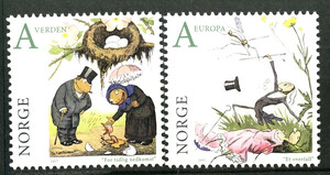 Norwegia Mi.1607-1608 czyste** znaczki