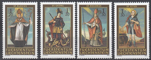 Liechtenstein 1326-1329 czyste**