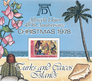 Turks & Caicos Islands Mi.0424 Blok 13 czysty**