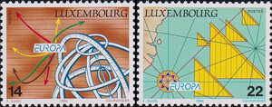 Luksemburg Mi.1340-1341