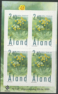 Aland Mi.0156 czwórka (I) czyste** znaczki