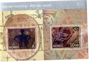 Norwegia Mi.1570-1571 blok 30 czyste**