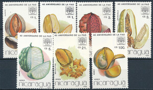 Nicaragua Mi.2687-2693 czyste**