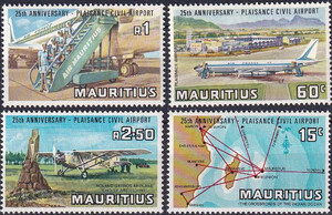 Mauritius Mi.0377-380 czyste**