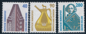 Bundesrepublik Mi.1379-1381 czyste**