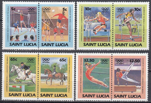 St.Lucia Mi.0664-671 parki czyste**