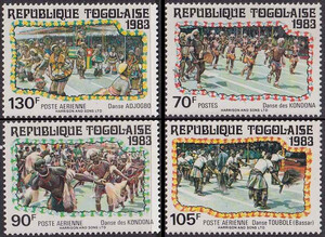 Togo Mi.1656-1659 czyste**