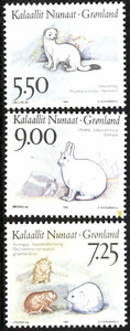Gronland Mi.0249-251 czyste** znaczki