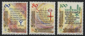 Liechtenstein 1073-1075 czyste**