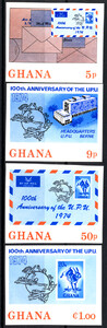 Ghana Mi.0548-551 B czyste**