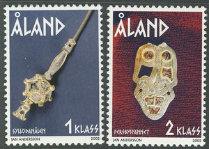Aland Mi.0210-211 czyste** znaczki