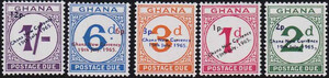Ghana Mi.0011-15 czyste**