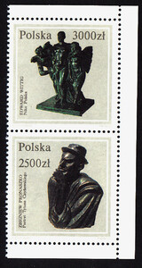 3255+3254 parka pionowa czysta** Rzeźba polska ze zbiorów Muzeum Narodowego