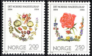 Norwegia Mi.0906-907 czysty** znaczki