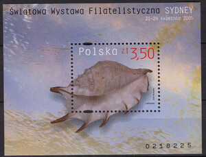 4030 Blok 192 B czysty** ŚWF Sydney 2005