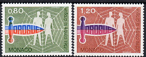 Monaco Mi.1246-1247 czysty**