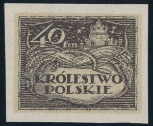 014 Projekt konkursowy - Polskie Marki Pocztowe 1918 rok - autor Bartłomiejczyk Edmund