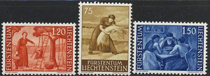 Liechtenstein 0395-397 czyste**