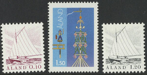 Aland Mi.0008-10 czyste** znaczki pocztowe