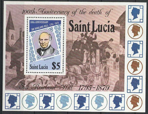 St. Lucia Mi.0471 Blok 18 czyste**