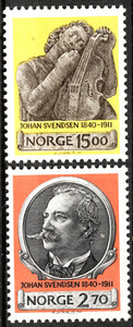 Norwegia Mi.1054-1055 czyste** znaczki