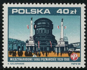 Znaczek Pocztowy. 3035 czyste** 70 rocznica odzyskania niepodległości Polski (VII) - Międzynarodowe Targi Poznańskie