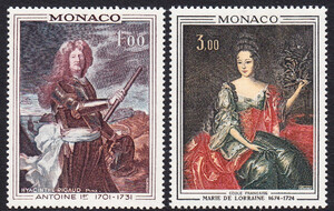 Monaco Mi.1029-1030 czyste**