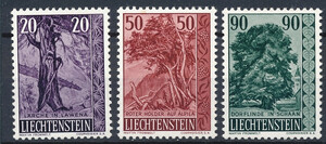 Liechtenstein 0377-379 czyste**