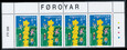 Faroer Mi.0374 pasek z górnym marginesem czysty** Europa Cept