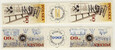 1504-1505 znaczki rozdzielone przywieszką czyste** V Kongres Techników Polskich i 20 rocznica nacjonalizacji przemysłu