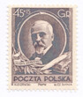 0640 a papier średni biały gładki guma bezbarwna czysty** Henryk Sienkiewicz