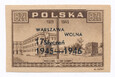 0392 czysty** 1 rocznica wyzwolenia Warszawy